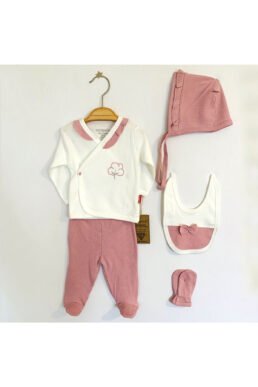 خرید مستقیم از ترکیه و ترندیول لباس خروجی بیمارستان نوزاد دخترانه برند  DIDuStore با کد 1031CC