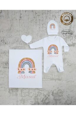 خرید مستقیم از ترکیه و ترندیول لباس خروجی بیمارستان نوزاد دخترانه برند  yzc home size dair... با کد YzcK2230