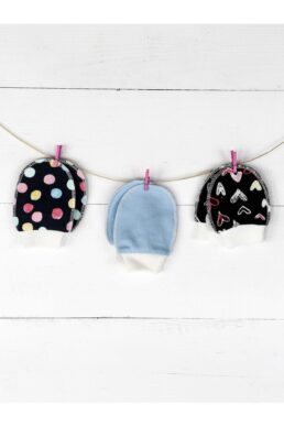 خرید مستقیم از ترکیه و ترندیول دستکش نوزاد دخترانه برند  Miniworld با کد 035-241274-015