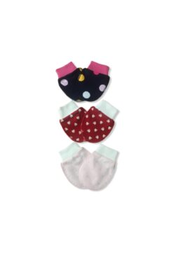 خرید مستقیم از ترکیه و ترندیول دستکش نوزاد پسرانه – دخترانه برند  Miniworld با کد MAMW03
