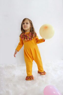 خرید مستقیم از ترکیه و ترندیول رامپر و سرهمی نوزاد دخترانه برند بچه های پارلا Parla Kids با کد TLM-0050