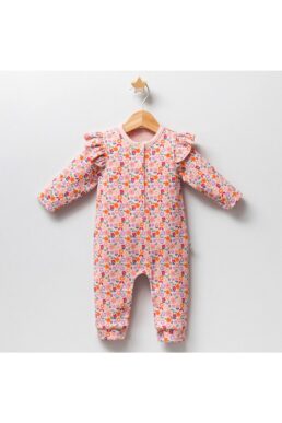 خرید مستقیم از ترکیه و ترندیول رامپر و سرهمی نوزاد دخترانه برند  Tongs Baby با کد IB66692