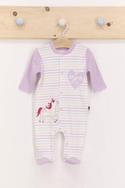 خرید مستقیم از ترکیه و ترندیول رامپر و سرهمی نوزاد دخترانه برند رولی پولی U.S. Polo Assn. با کد TYC00206119498