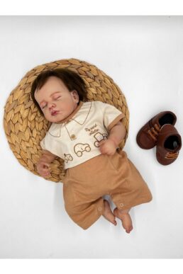 خرید مستقیم از ترکیه و ترندیول رامپر و سرهمی نوزاد پسرانه برند  Ars Baby با کد BB3652245