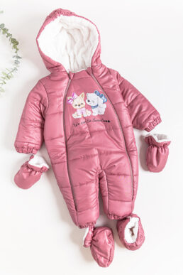 خرید مستقیم از ترکیه و ترندیول رامپر و سرهمی نوزاد دخترانه برند  Babymod با کد Babymod-DM1B497808