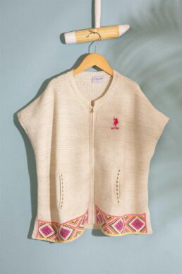 خرید مستقیم از ترکیه و ترندیول ژاکت کشی نوزاد دخترانه برند  U.S. Polo Assn. با کد G084SZ0TH.000.498846.VR019