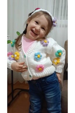 خرید مستقیم از ترکیه و ترندیول ژاکت کشی نوزاد دخترانه برند  EL ÖRGÜSÜ CİCİ BEBE با کد TYC00639018383