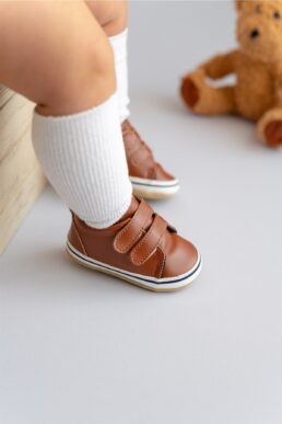 خرید مستقیم از ترکیه و ترندیول کفش نوزاد پسرانه برند  First Step با کد G-2353
