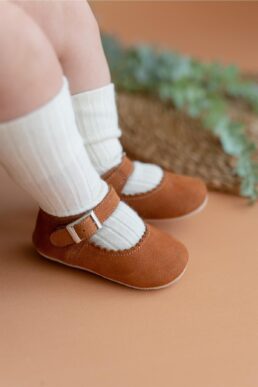 خرید مستقیم از ترکیه و ترندیول کفش نوزاد دخترانه برند  First Step با کد F-469