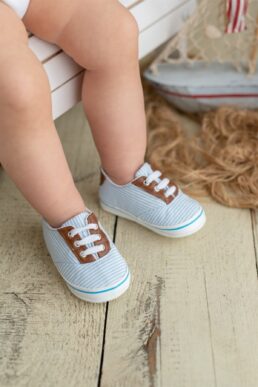 خرید مستقیم از ترکیه و ترندیول کفش نوزاد پسرانه برند  First Step با کد G-2342