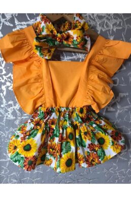 خرید مستقیم از ترکیه و ترندیول لباس نوزاد دخترانه برند  Ensu bayb با کد Hk6777887