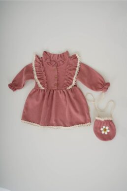 خرید مستقیم از ترکیه و ترندیول لباس نوزاد دخترانه برند  MİNİKO KİDS با کد MNKKDS-2053