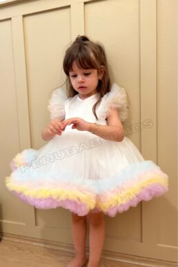 خرید مستقیم از ترکیه و ترندیول لباس نوزاد دخترانه برند  penu baby kids با کد karnaval