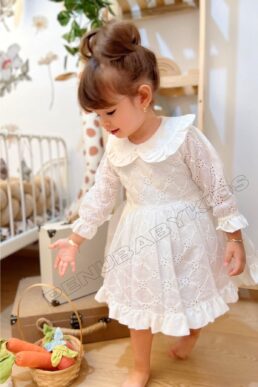 خرید مستقیم از ترکیه و ترندیول لباس نوزاد دخترانه برند  penu baby kids با کد Fistolu