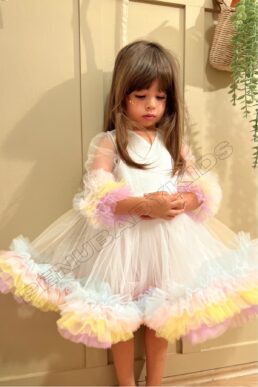 خرید مستقیم از ترکیه و ترندیول لباس نوزاد دخترانه برند  penu baby kids با کد uzunkarnaval