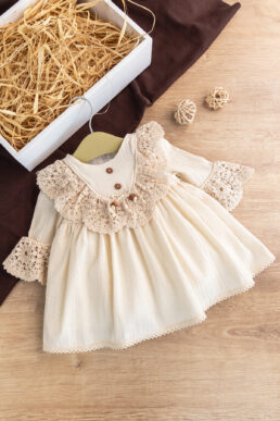خرید مستقیم از ترکیه و ترندیول لباس نوزاد دخترانه برند  Babymod با کد Babymod-DM1B91860114