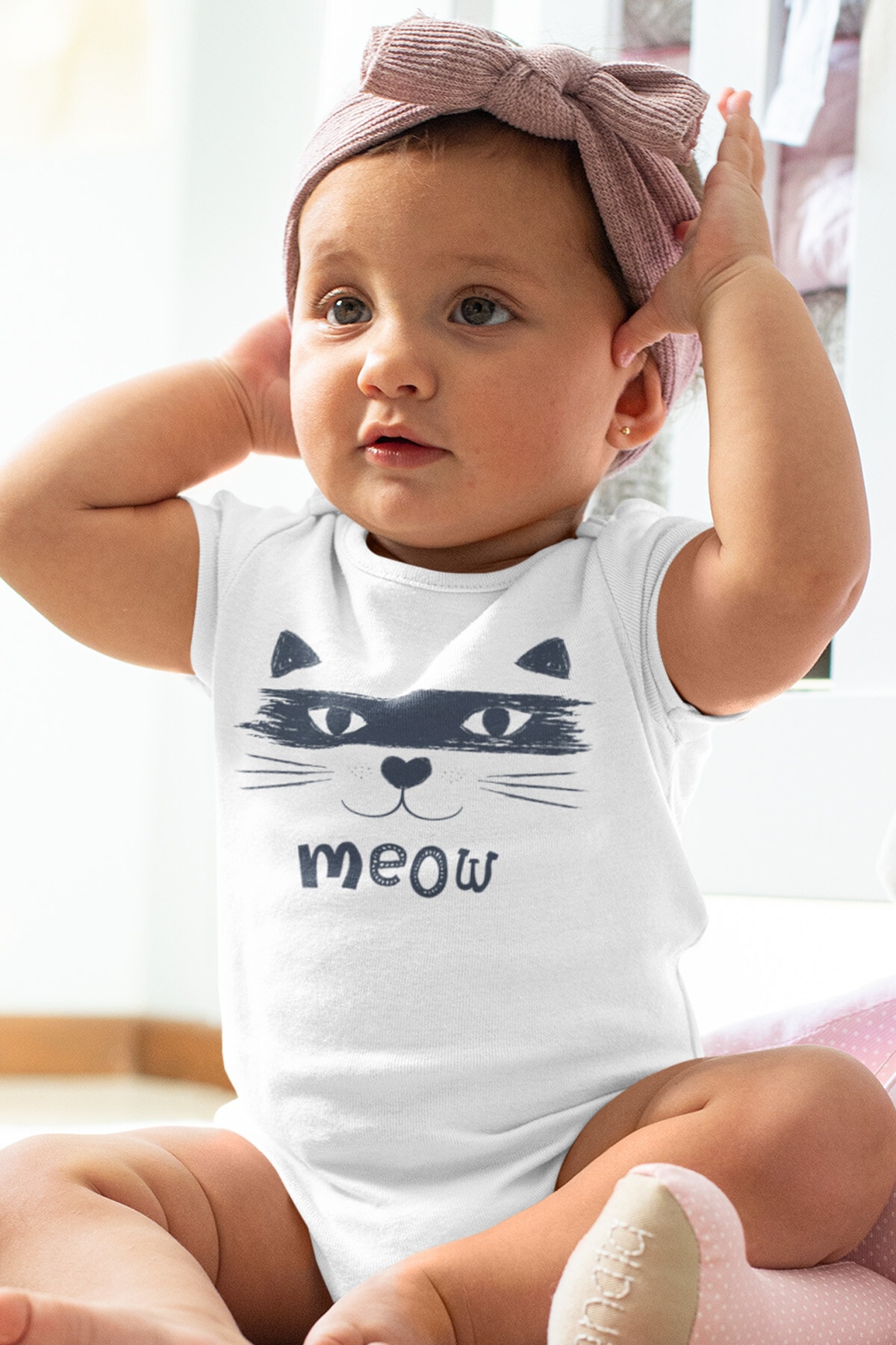 خرید مستقیم از ترکیه و ترندیول بادی نوزاد زیردکمه دار پسرانه – دخترانه برند Overoz با کد OVEROZ5389BEYAZ