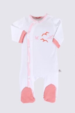 خرید مستقیم از ترکیه و ترندیول بادی نوزاد زیردکمه دار پسرانه – دخترانه برند اکوکتون Ecocotton با کد TLZTRN