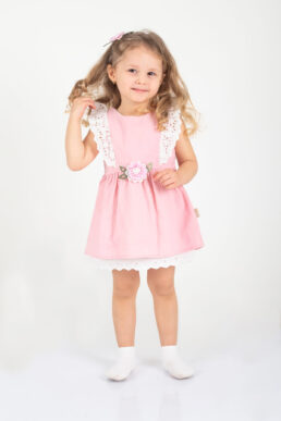 خرید مستقیم از ترکیه و ترندیول لباس نوزاد دخترانه برند ملک پره Melekpare با کد MLP231048