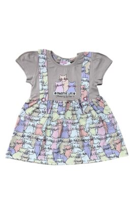 خرید مستقیم از ترکیه و ترندیول لباس نوزاد دخترانه برند  BY-GRİ با کد 41400