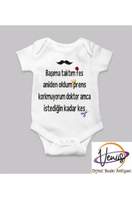 خرید مستقیم از ترکیه و ترندیول بادی نوزاد زیردکمه دار پسرانه برند  venüsdijital با کد TYC00361373092