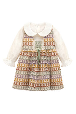 خرید مستقیم از ترکیه و ترندیول لباس نوزاد دخترانه برند  Lilax با کد LTR-6211