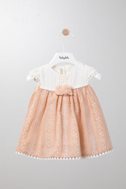خرید مستقیم از ترکیه و ترندیول لباس نوزاد دخترانه برند بیبی هولا Babydola با کد 13108