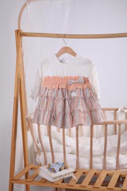 خرید مستقیم از ترکیه و ترندیول لباس نوزاد دخترانه برند بیبی هولا Babydola با کد 13841
