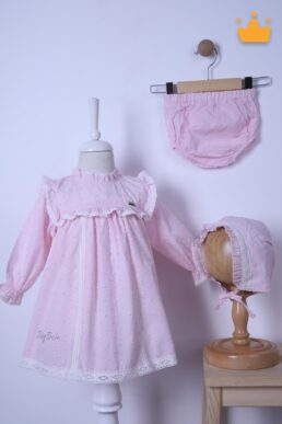 خرید مستقیم از ترکیه و ترندیول لباس نوزاد دخترانه برند بیبی هولا Babydola با کد 13509