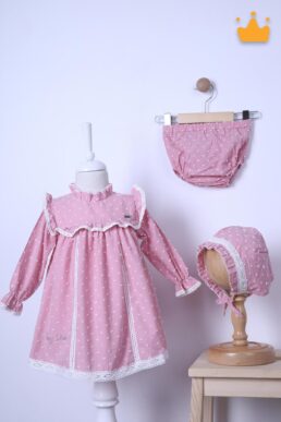 خرید مستقیم از ترکیه و ترندیول لباس نوزاد دخترانه برند بیبی هولا Babydola با کد 13509