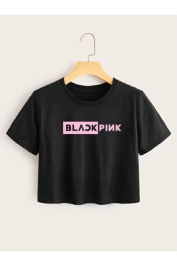 خرید مستقیم از ترکیه و ترندیول تیشرت دخترانه برند  venüsdijital با کد BLACKPINK CROP