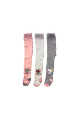 خرید مستقیم از ترکیه و ترندیول جوراب نوزاد دخترانه برند  ekinoks socks با کد 1129