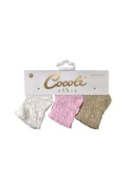 خرید مستقیم از ترکیه و ترندیول جوراب نوزاد دخترانه برند  Cocole با کد 1201_05