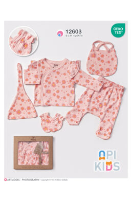 خرید مستقیم از ترکیه و ترندیول لباس خروجی بیمارستان نوزاد دخترانه برند  OPI KIDS با کد ppa19032022