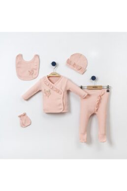 خرید مستقیم از ترکیه و ترندیول لباس خروجی بیمارستان نوزاد دخترانه برند لولون ها Lolons با کد N01-223057