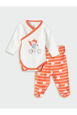 خرید مستقیم از ترکیه و ترندیول ست نوزادی دخترانه برند  Luggi Baby با کد LBK-02272