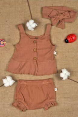 خرید مستقیم از ترکیه و ترندیول ست نوزادی دخترانه برند  gees با کد 23503001