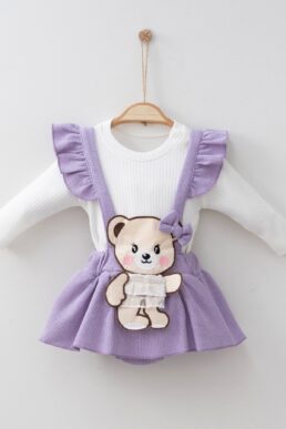 خرید مستقیم از ترکیه و ترندیول ست نوزادی دخترانه برند  Babydonat با کد P1078S4608