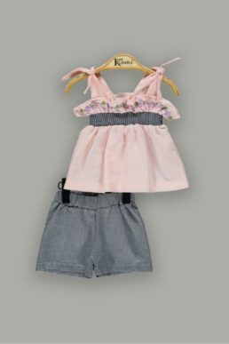 خرید مستقیم از ترکیه و ترندیول ست نوزادی دخترانه برند  DIDuStore با کد 1075-3637_1027
