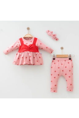 خرید مستقیم از ترکیه و ترندیول ست نوزادی دخترانه برند  DIDuStore با کد 23126CY