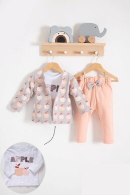 خرید مستقیم از ترکیه و ترندیول ست نوزادی دخترانه برند  Babydonat با کد P994S5710