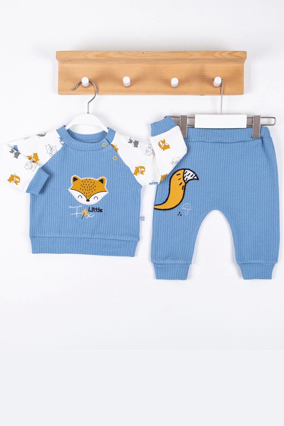 خرید مستقیم از ترکیه و ترندیول ست نوزادی پسرانه برند  Babydonat با کد P747S8069