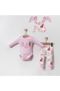 خرید مستقیم از ترکیه و ترندیول ست نوزادی دخترانه برند  DIDuStore با کد 4024MC