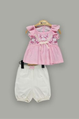 خرید مستقیم از ترکیه و ترندیول ست نوزادی دخترانه برند  DIDuStore با کد 1075-3654_1011