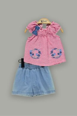 خرید مستقیم از ترکیه و ترندیول ست نوزادی دخترانه برند  DIDuStore با کد 1075-3696_1011