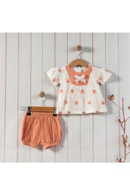 خرید مستقیم از ترکیه و ترندیول ست نوزادی دخترانه برند  Carmin Baby با کد MVS-99001779016202408