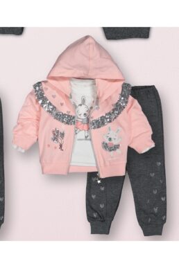 خرید مستقیم از ترکیه و ترندیول ست نوزادی دخترانه برند نووی بیبی Novy Baby با کد 2054