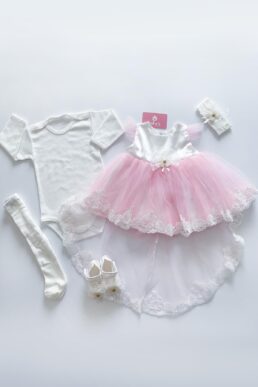 خرید مستقیم از ترکیه و ترندیول ست نوزادی دخترانه برند  Mss Papy با کد OB2080528153