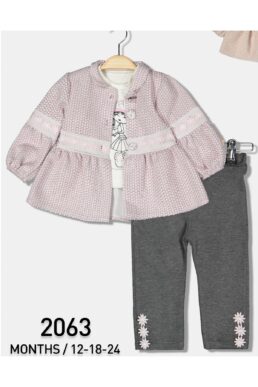 خرید مستقیم از ترکیه و ترندیول ست نوزادی دخترانه برند نووی بیبی Novy Baby با کد 2063