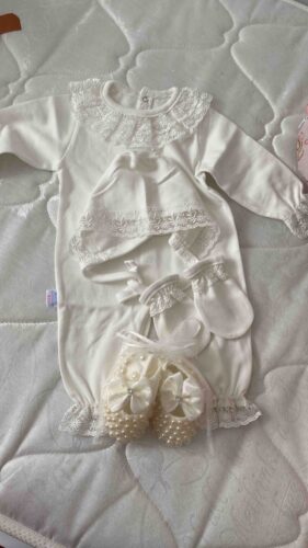 پاپوش نوزاد دخترانه برند  BEBECİBURADA اصل BEBECİ.000132 photo review